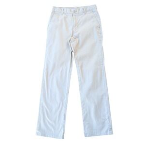 IZOD Boys Size 18 Slim Khaki Pants Cotton Blend School Uniform Casual‎